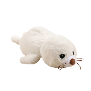 Sea World Soft Sea Lion Muñeco <span class=keywords><strong>de</strong></span> peluche <span class=keywords><strong>de</strong></span> juguete y almohada para dormir para niños Regalos para bebés con relleno <span class=keywords><strong>de</strong></span> algodón PP - Product Image 1
