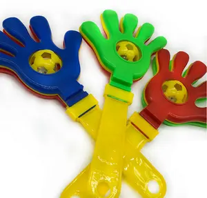 Hot Koop Mooie Prijs Goedkope Een Hand Plastic Hand Klepel Clap Speelgoed Juichen Toonaangevende Clap