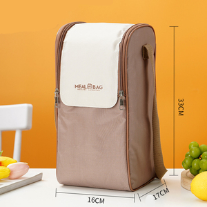 Bolsa refrigeradora de alimentos para acampar al aire libre suave a prueba de fugas de material Oxford ligero con logotipo personalizado con diseño popular - Product Image 4