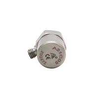 Capteur d'accélération piézoélectrique à faible bruit, signal à faible interférence, sortie basse tension (5V), câble blindé, plage de 1000g