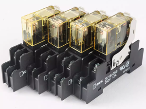 Omroミニチュアパワーリレー + ベースMY2N-GS AC220/240 + PYFZ-08-EリレーベースPYF08A-E PTF08A-Eピンベース純正品 - Product Image 2
