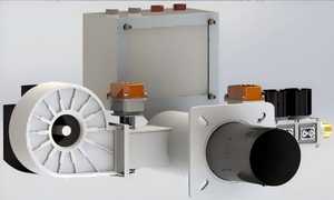 מבער אוויר חם בעל הספק נמוך 240 קילוואט, מבער חימום בעל יעילות גבוהה, מבער גז תעשייתי, כיריים גז מנירוסטה - Product Image 5