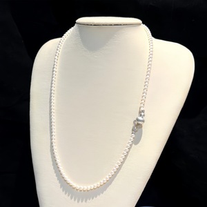 Chaîne de pull Zhizhen, boucle universelle Fulu, collier de perles naturelles de 4-5 mm, cercle parfait, charme exquis, universel pour tous - Product Image 2