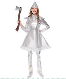 HP <b>Halloween</b> Family Children Kindergarten Parent-child <b>Girls</b> Boys Tin Man Stage Show <b>Costumes</b> - Product Image 3