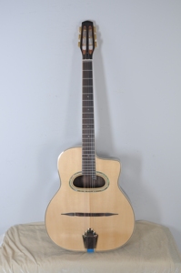 Guitare <span class=keywords><strong>Gypsy</strong></span> <span class=keywords><strong>Jazz</strong></span> faite à la main en Chine pour gauchers (AGJ200) - Product Image 3