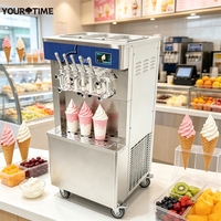 Yourtime 3 buses congelées daiquiris combo crème glacée molle congelée ACAI maquina de helado suave