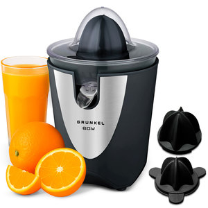 Presse-agrumes électrique Grunkel Citrus Juicer 60W en acier inoxydable pour la préparation de jus frais - Product Image 1