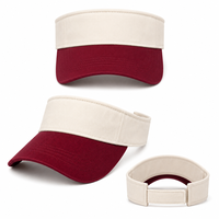 Casquette de soleil respirante en coton pur avec logo personnalisé SHINY Premium pour le tennis, le golf et les sports, avec emballage de marque tout-en-un