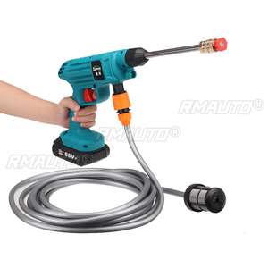 Nettoyeur haute pression sans fil 88VF 1000W, pistolet à eau avec batterie 15000mAh, machine de nettoyage de voiture pour batterie Makita 18V - Product Image 2