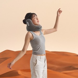 Bluetooth Neck Pillow U-Shape Polyester Travel Pillow For Adults With Noise Canceling <b>Music</b> Function 28x26x14cm - Product Image 1