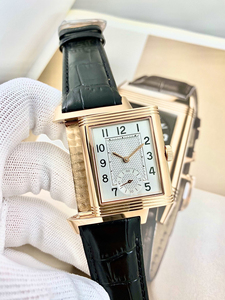 Hoge Kwaliteit Luxe Horloge 5a Reverso Waterdicht Dubbelzijdig Dual Time Zone Automatisch Mechanisch Horloge Square Horloge - Product Image 2