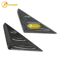 992 Couvercles triangulaires de montant A en fibre de carbone véritable GT3 RS (2x) pour Porsche Taycan 911 991 718 981
