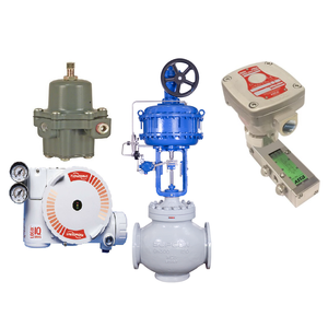 Válvula de Control de Flujo con Posicionador de Válvula Flowserve 3200MD, Válvula Solenoide ASCO 67CFR, Regulador de Filtro - Product Image 2