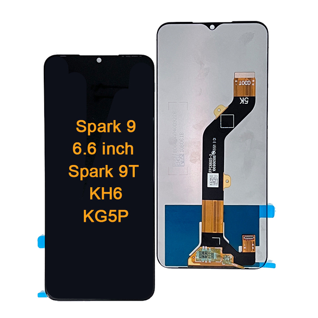 Wholesale Original Display Screens Complete Lcd for Tecno Spark 9 Phone