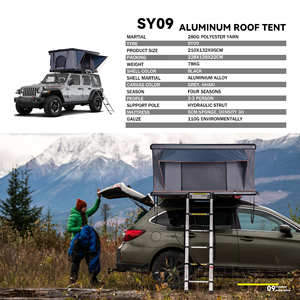 Carpa de <span class=keywords><strong>Techo</strong></span> Rígida Todoterreno 4x4, Impermeable, de Montaje Rápido, para Campamentos al Aire Libre - Product Image 1
