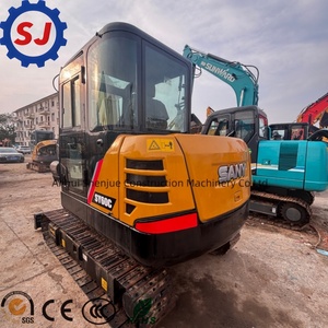Mini-excavatrice SANY SY60C d'occasion |   Excavatrice sur chenilles de 6 tonnes |   Mini-pelle hydraulique compacte à vendre - Product Image 2