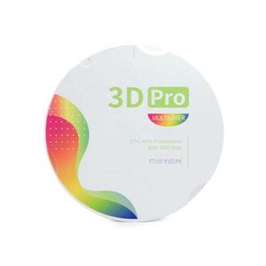 3D Pro multistrato Cad Cam Master <span class=keywords><strong>Dental</strong></span> Composite <span class=keywords><strong>Dental</strong></span> impiallacciature PFZ Zirconia Ceramic Block 95 System - Product Image 1