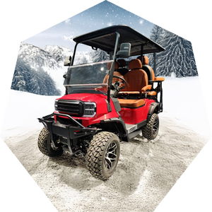 Precio de fábrica 72V Plomo-ácido y litio Street Legal 6 Seat Carros de golf de caza eléctricos - Product Image 2