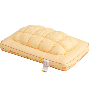 U Shape Cervical <b>Pillow</b> Memory Foam <b>Neck</b> Support <b>Pillow</b> For Adults Students Yellow Medium Firmness Machine Washable - Product Image 2
