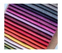Tissu de canapé 100% Polyester Ripstop Twill Slub, résistant aux plis, poids moyen, M108 DUBAI, pour sacs de voiture, rideaux, articles pour filles