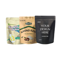 Emballage de nourriture pour animaux de compagnie, de biscuits et de collations en plastique recyclable avec logo de marque personnalisé, directement du fabricant, sachet à fermeture éclair avec soufflet, debout