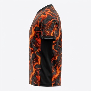 ผู้ผลิตชุดฟุตบอลขายส่ง เสื้อฟุตบอลโพลีเอสเตอร์ 100% รับผลิตแบบ OEM จัดส่งรวดเร็วทั่วโลก สำหรับทุกเพศทุกวัย คุณภาพใหม่ ระบายเหงื่อได้ดี - Product Image 3