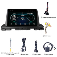 Unit Navigasi Mobil Pintar Android Untuk Kia K2 K3 K4, Layar Sentuh Kontrol Pusat, Pemutar Multimedia, Mendukung Kamera Mundur
