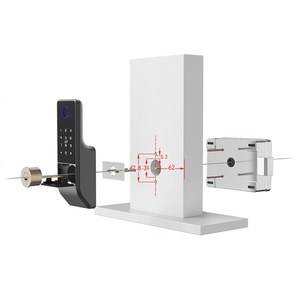 Cerradura Inteligente Digital para Puerta con Manija y Control por Aplicación WiFi Tuya, Cerradura Biométrica con Huella Dactilar - Product Image 2