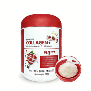 Poudre de collagène pure OEM pour les soins de la peau, blanchiment, éclaircissement, soins des cheveux et des ongles, favorise l'élasticité de la peau, meilleure poudre de collagène - Product Image 1