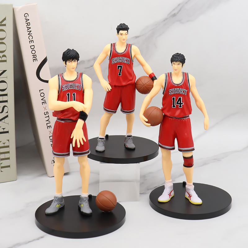 スラムダンク フィギュアセット 花道桜木・流川楓・宮城リョータ等 5体