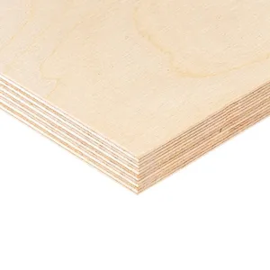 Unfaced birch UF plywood 3-18 mm eco friendly plywood sheet veneer commercial plywood for construction