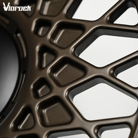 Viorock - Juego de 2 Ruedas Forjadas de Aleación de Aluminio Brillante de 19-24 Pulgadas 5X112 para Automóviles de Pasajeros, Compatibles con Mercedes AMG S63 C63 G63