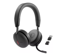 Nouveau casque sans fil Dell Pro ANC WL5024 avec commandes inférieures, indicateur de batterie LED, lumières RGB, étanchéité IPX4