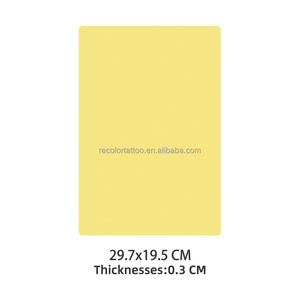 Pelle Sintetica in Silicone per Pratica Tatuaggi a Marchio Privato, Spessore 3mm, 20*15cm 20*30cm, Utilizzabile su Entrambi i Lati, Strumento Pratico per Trucco Permanente - Product Image 4