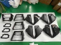 AKOSO 3K Spoilers avant en fibre de carbone véritable, protection du radiateur pour Harley Davidson Road Glide 2024+ Street Glide 2024+