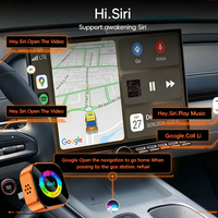 NOUVEAU Dongle CarPlay sans fil 4-en-1, Plug-and-play, stable, se connecte via CarPlay/Android Auto/Android Mirror/Apple Mirror.