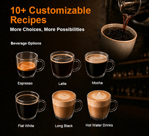 เครื่องจำหน่ายกาแฟอัตโนมัติเต็มรูปแบบ พร้อมหน้าจอสัมผัสหลายภาษา รองรับการชำระเงินอัจฉริยะ เหมาะสำหรับสำนักงาน โรงแรม และร้านค้าปลีก - Product Image 3