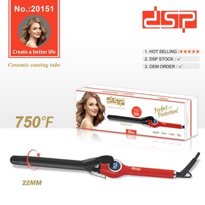 Rizador de Pelo Dsp de 1.5 Pulgadas, Cerámico, con Calor Ajustable, para Todo Tipo de Cabello - Product Image 5