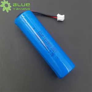 UN38.3批准的可充电锂离子电池18650 3.7v 2200mah 8.14wh高倍率锂离子电池，带PCM，用于对讲机