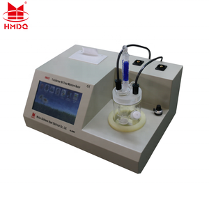 Penguji kadar air minyak Transformer, alat memancing otomatis, penguji kandungan air, min Coulometric Karl Fischer Titrator - Product Image 4