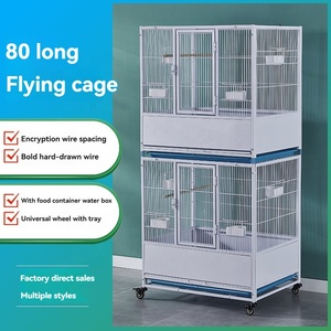 Mới phát hành dây đua Chất lượng cao bền vững chim bồ câu lồng chim bồ câu chăn nuôi lồng màu Snap Nút nhà máy tùy chỉnh với bánh xe - Product Image 4