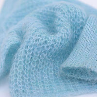 Fil Fantaisie en Mélange Mohair, Laine et Acrylique, 36 Couleurs, Doux et Léger, pour Crochet, Tricot, Pulls, Écharpes, Robes, Châles - Vente en Gros