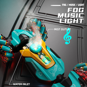 مزدوج عن بعد G 4WD أدى ضوء الانجراف وتحويل تويست أرسي حيلة سيارة التحكم عن بعد بخاخ برمجة رفع السيارات والتسلق العمل - Product Image 6