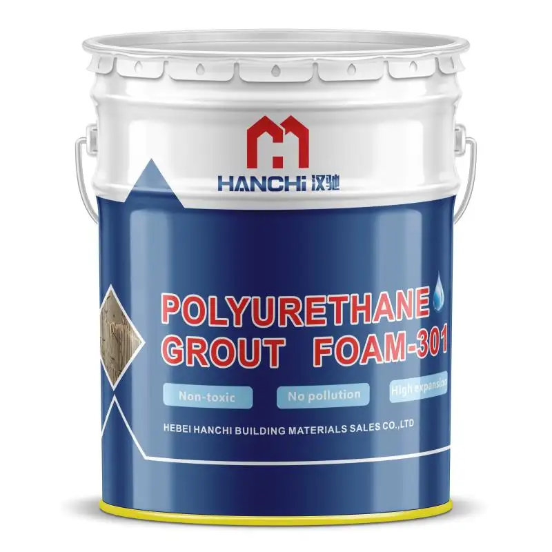 PUR301 Concrete cracks injection polyurethane foam grout with ODM services