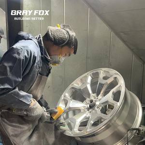 Jante GRAYFOX Forgée en Alliage Personnalisée à Concavité Profonde 17 18 Pouces 5X120 5X112 5x114.3 Gris Argenté pour Audi A8 S8 RS8 A7 A6 A5 A4 A3 Q5 - Product Image 5