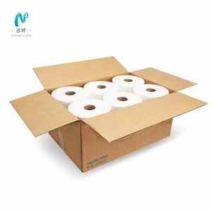Mingxuan Tùy Chỉnh Trắng Tad Khăn Giấy Khăn Cuộn 1ply 10 ''* 700ft 28gsm 6rolls/carton Cuộn Mô Cho Phòng Tắm Nhà Bếp - Product Image 2