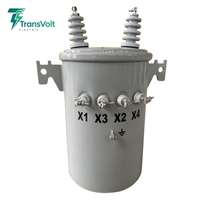 Transformador de Distribución Trifásico de 375 250 167 100kVA, 50/60Hz, Enfriamiento ONAN, Montaje en Poste, Bobinas de Cobre/Aluminio, Certificado CE y CUL