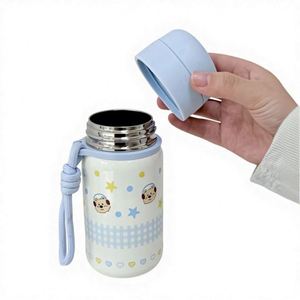 316 Stainless Steel Insulated Water Bottle Pop-Up Lid Portable Thermal Bottle <b>Large</b> Capacity Food Grade Travel Mug - Product Image 4