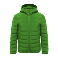 Veste matelassée légère et chaude pour homme, coupe-vent, personnalisée, de haute qualité, avec col montant et design avant, idéale pour la randonnée