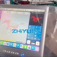 Nouvelle machine à broder multifonctionnelle ZHIYU à 25 têtes, 9 aiguilles, 3 sequins, 5 perles avec cordon